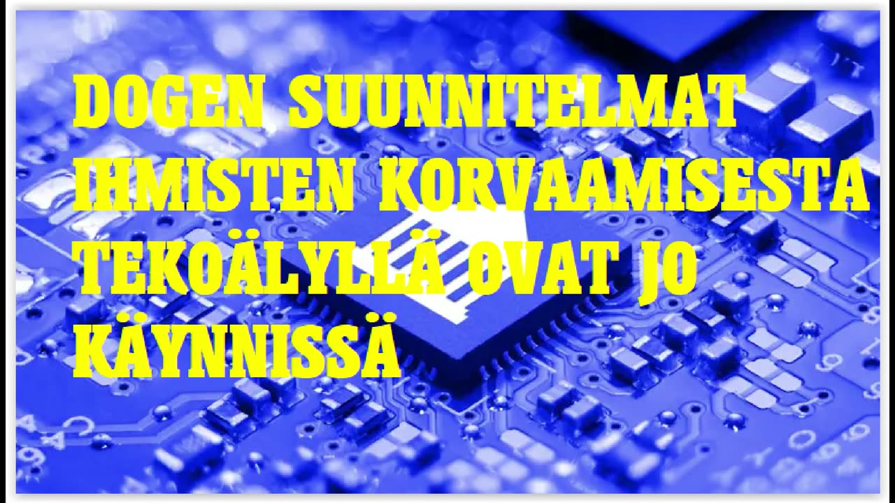 DOGEn suunnitelmat ihmisten korvaamisesta tekoälyllä ovat jo käynnissä