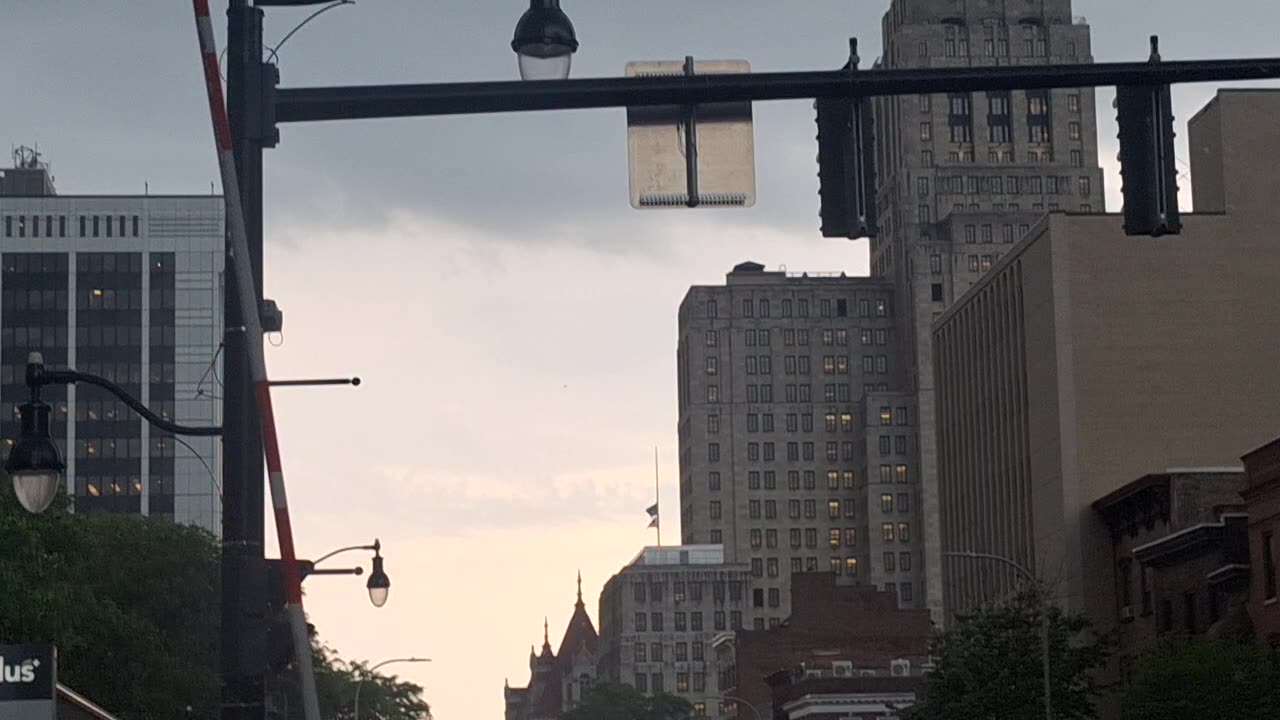 Before the storm(see how much light is on the other side)
