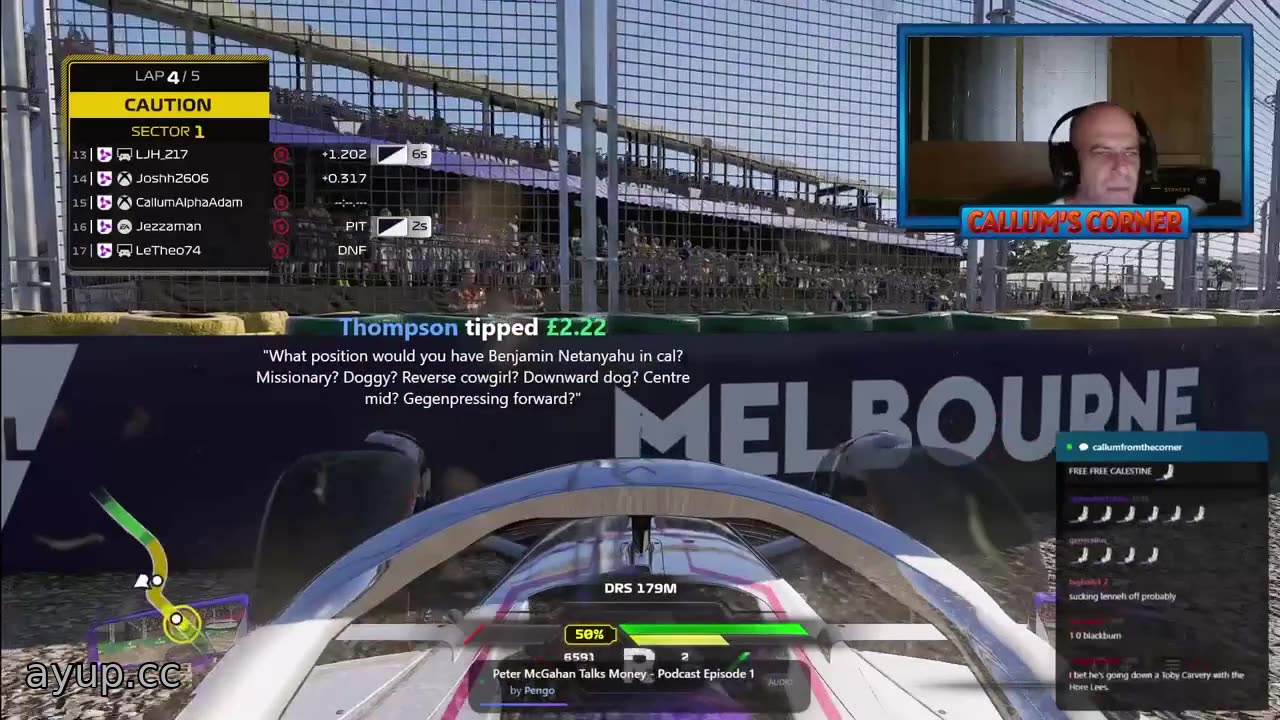 ayupcc - Callum's Corner - 04/11/25 - Races With The Corner