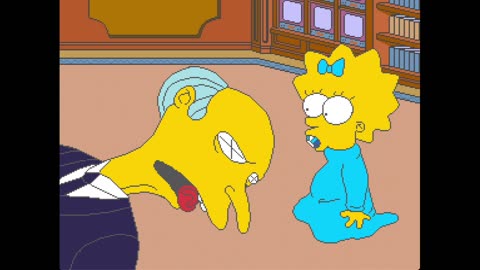 The Simpsons Arcade Game – Outro Scene 🎬🏁 Final Cutscene After Beating Mr. Burns!