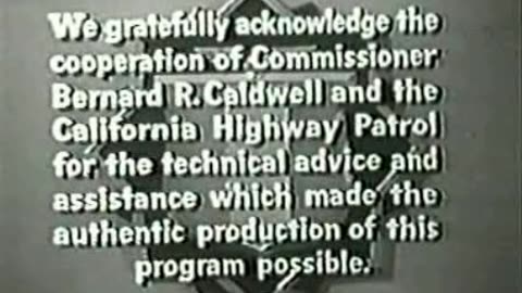 Commercial - Ballantine Beer 1956 w Highway Patrol opening theme
