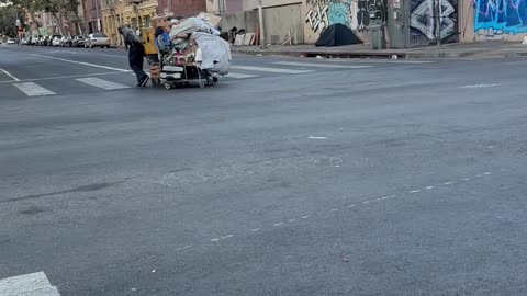 This is Skid Row, Los Angeles