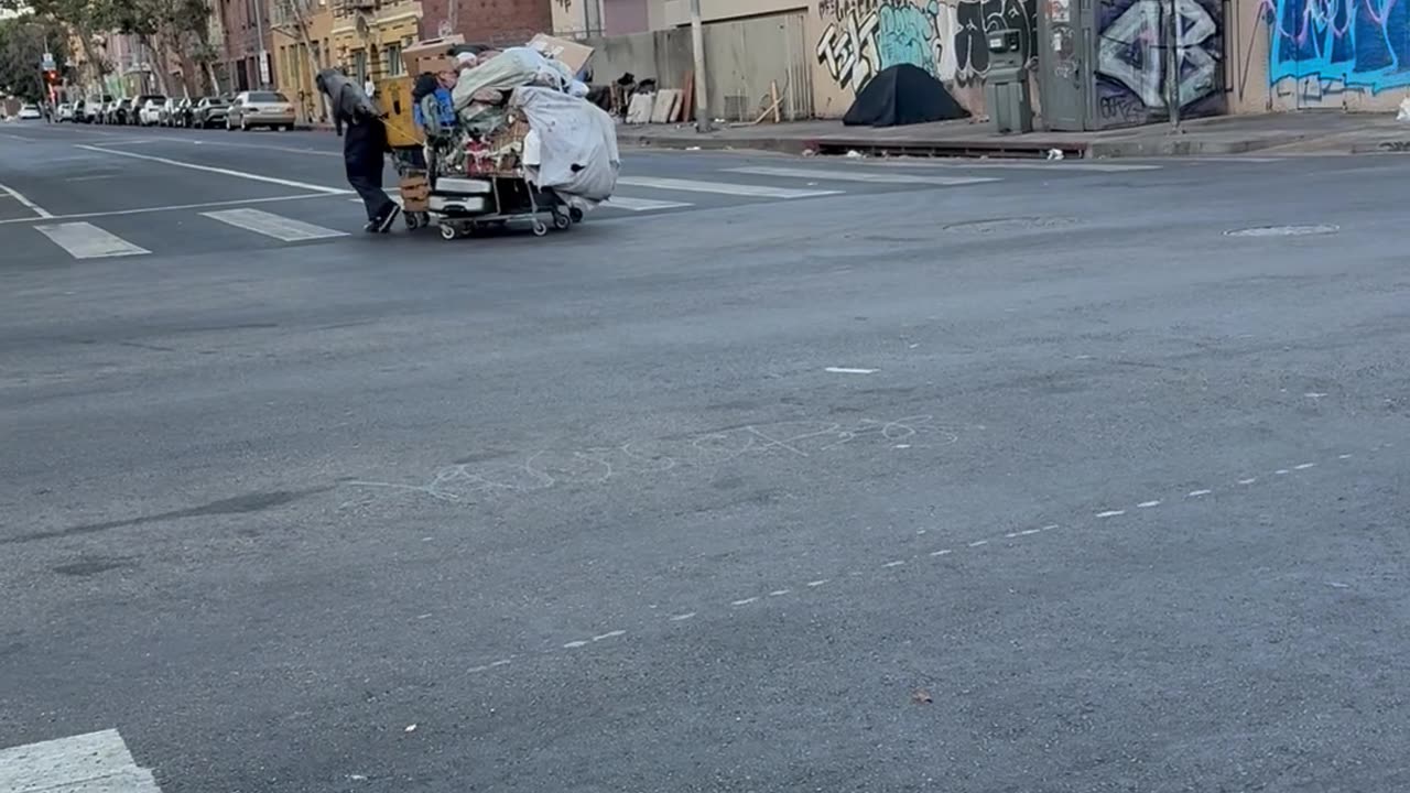 This is Skid Row, Los Angeles