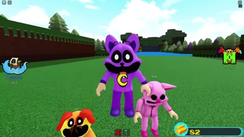 Trapped on a SMILING CRITTERS Raft in Roblox!