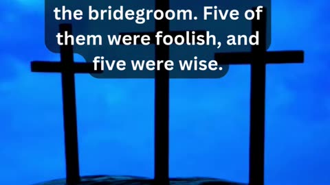 Journey of faith and spiritual growth Matthew 25:1-2 Daily Bible Verse