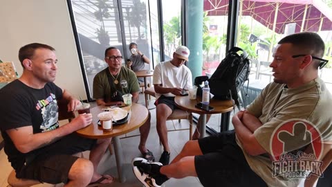 Russian Ultimate Fighter Show CHAOS in Thailand with Nate Diaz and Jon Jones