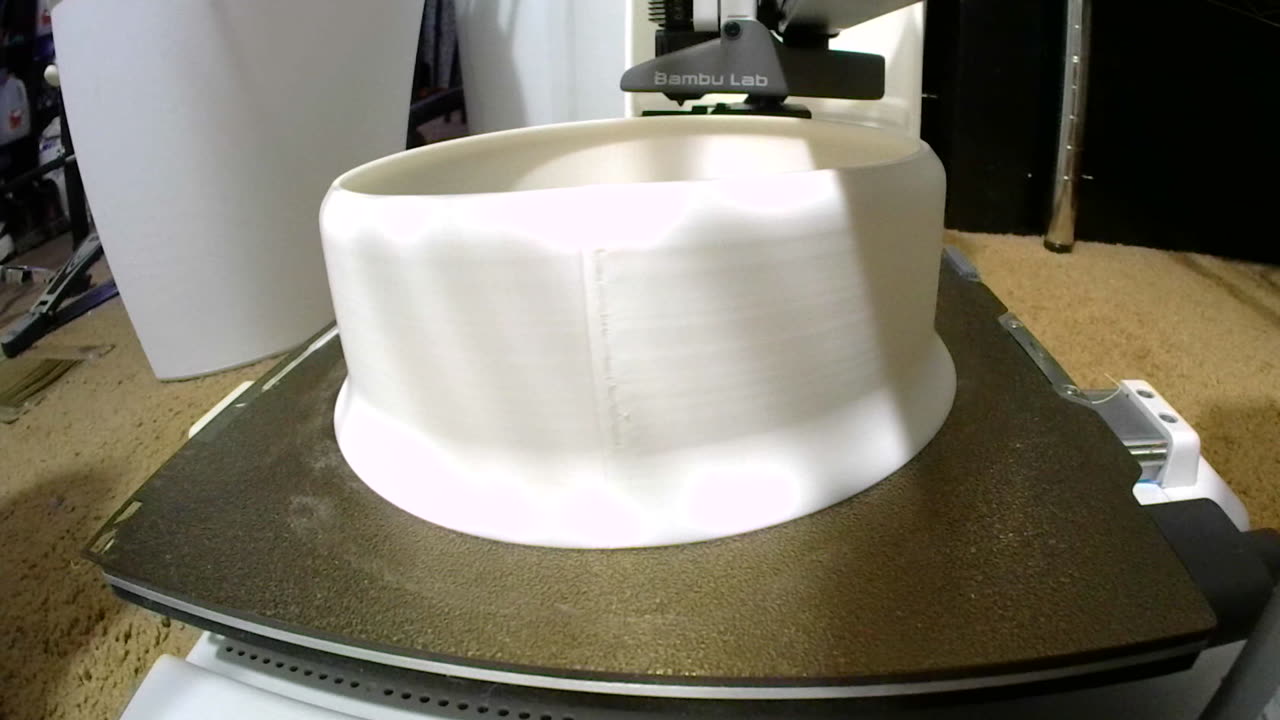 3D Ptinting Timelapse - Large Jug Funnel