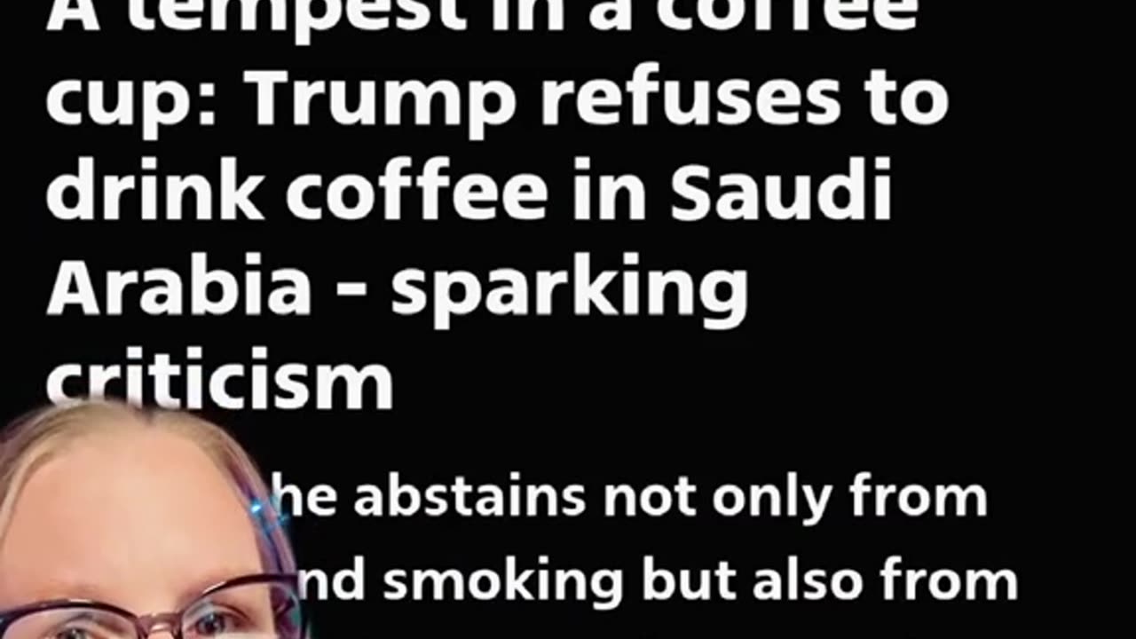 Shipwreck - President Trump and the Saudi Coffee - It's not that deep.