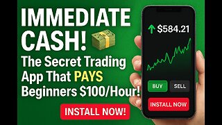 IMMEDIATE CASH! 💵 The Secret Trading App That PAYS Beginners $100/Hour! (Install Now!)