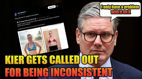 Kier Starmer only wants X/Grok gone but has no issue with other apps committing the same crime