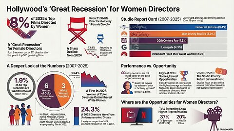 Hollywood Inclusion Trends And The Female Direction Merit