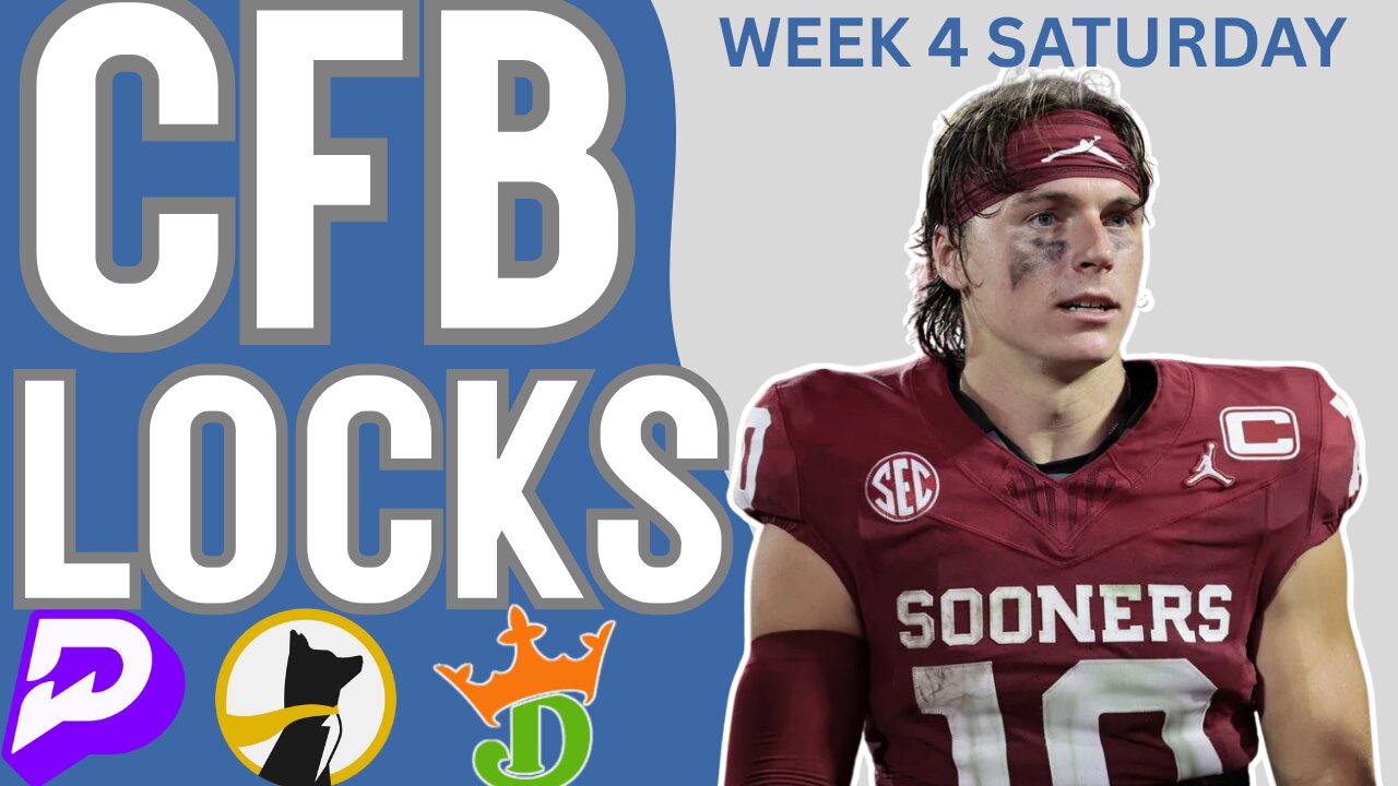 CFB SATURDAY BEST BETS - TOP GAME PICKS + PLAYER PROPS