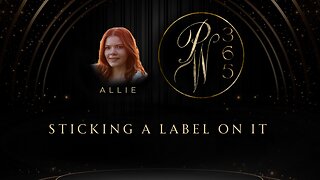 Sticking A Label On It