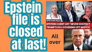 The Epstein files..."Nothing to see here!" as expected...