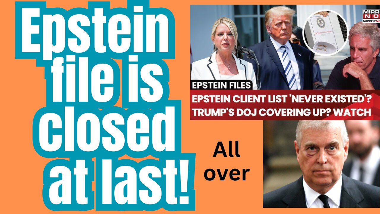 The Epstein files..."Nothing to see here!" as expected...