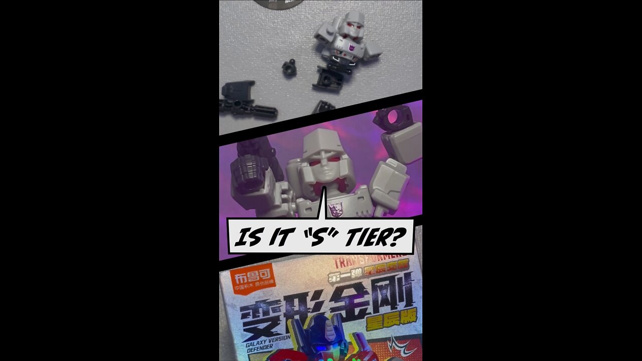 Unboxing Blokees Transformers Defender 1 Megatron