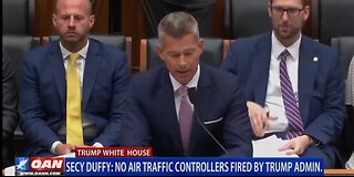 SECY DUFFY: NO AIR TRAFFIC CONTROLLERS FIRED BY TRUMP ADMIN