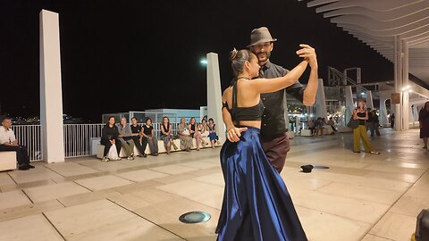 Tango at Muelle Uno Port 🌅 Spain Malaga – Costa del Sol