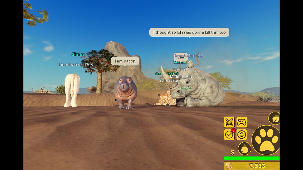 Savannah life with PRC