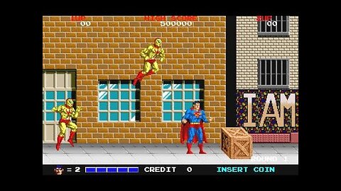 MAME ARCADE EMULATOR SUPERMAN ON ASUS G750JS LAPTOP BE CLARK KENT 👨‍🏫 WHO TRANFORMS INTO 🧛SUPER MAN💪