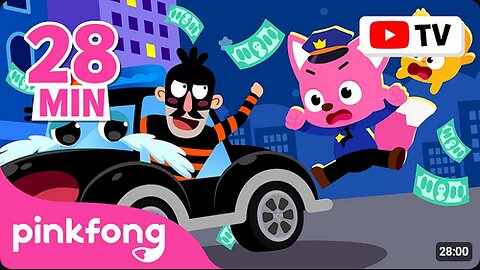 Catch the Thieves with Pinkfong Game Play