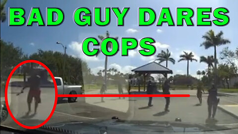 Man Daring Officers To Be Shot Rushes Towards Them With A Machete - LEO Round Table S10E74