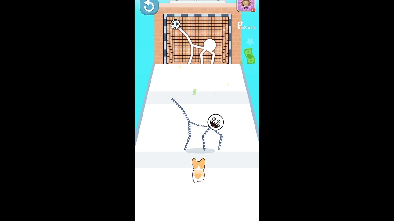 Epic Stickman Fails: Catching a Football #shorts #ytshorts