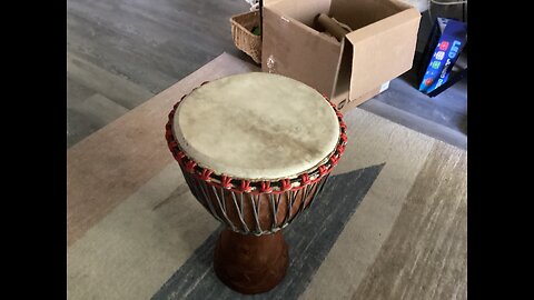 A little drumming