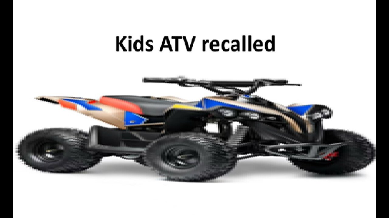 Kids ATV recalled brake may or may not work