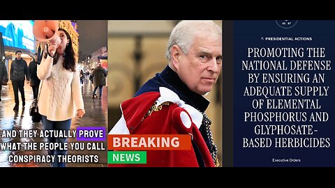 PRINCE ANDREW ARRESTED! GEOPOLITICAL "ROUNDUP" HAS BEGUN*DISTURBING EXECUTIVE ORDER*HEALING W/LIGHT