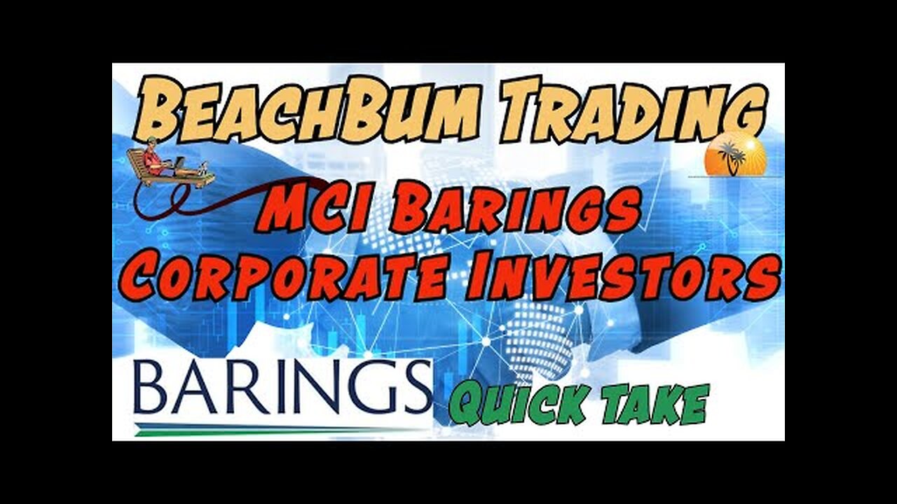 MCI | Barings Corporate Investors | Quick Take