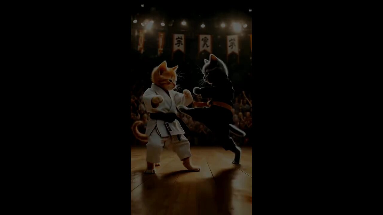 Poor Cat Bullied in School