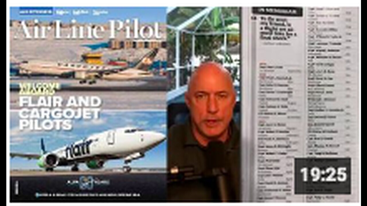 "Staggering Death Rates of Airline Pilots Revealed in Peer Magazine"