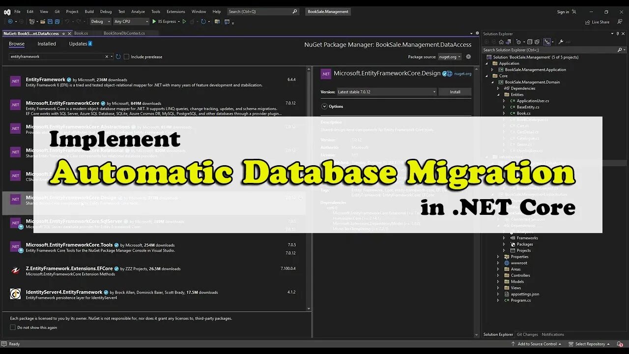 ASPNet MVC Ep14 - Migration (EntityFramework)