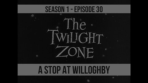 The Twilight Zone SE01-EP30 (1959)
