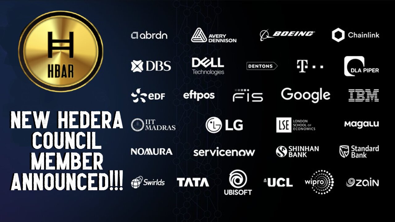 NEW Hedera Council Member Announced!!!