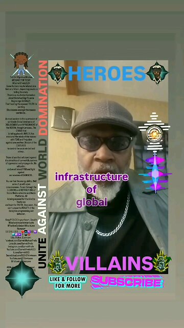 ▪︎HEROES AND VILLAINS/UNITE AGAINST WORLD DOMINANCE▪︎