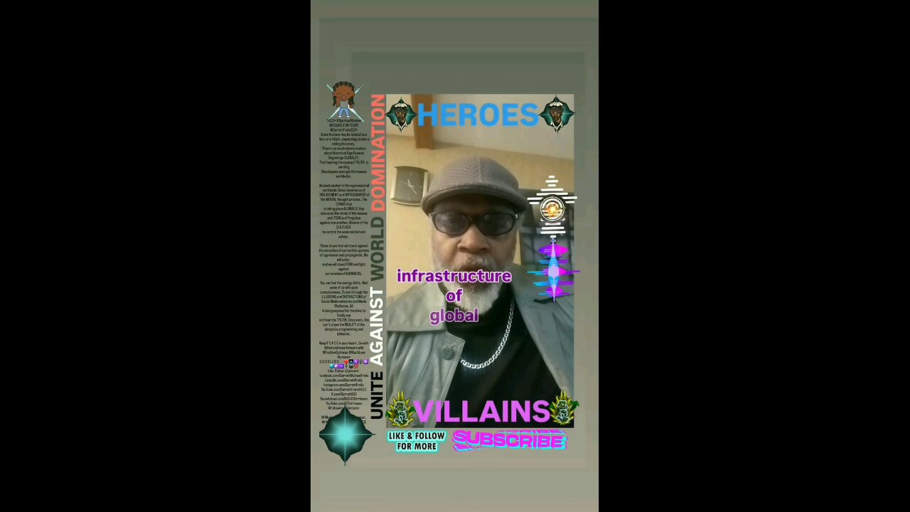 ▪︎HEROES AND VILLAINS/UNITE AGAINST WORLD DOMINANCE▪︎