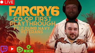 ✅️ 2 Dumb Navy Vets & A First Playthrough #Coop ✅️