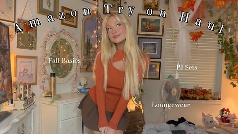 Ekouaer Amazon Try on Haul! Fall basics, loungewear, and more! ✨