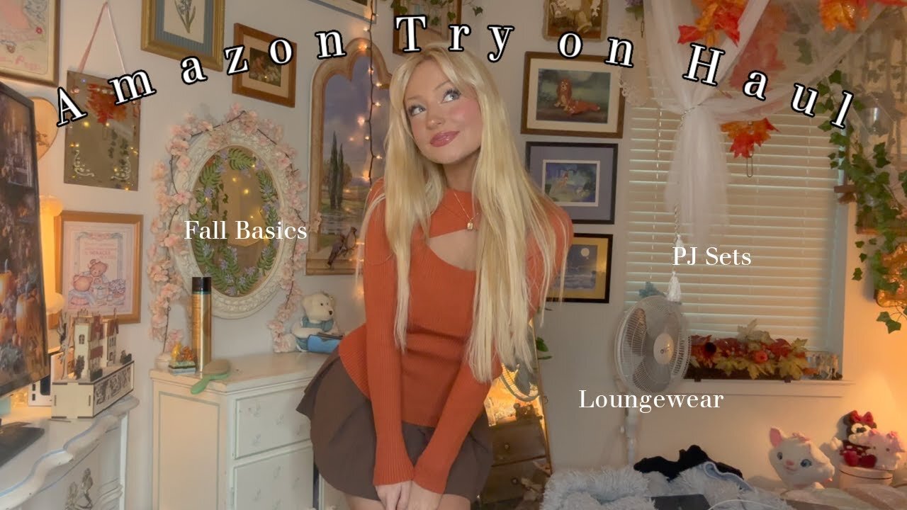 Ekouaer Amazon Try on Haul! Fall basics, loungewear, and more! ✨