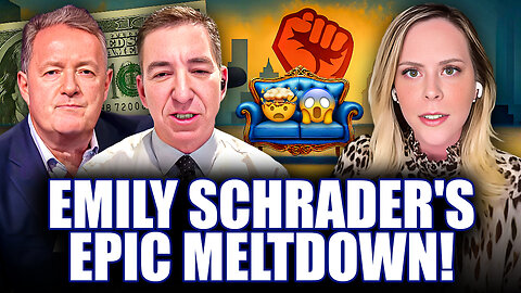 Emily Schrader Gets EXPOSED by Glenn Greenwald & Piers Morgan LIVE!