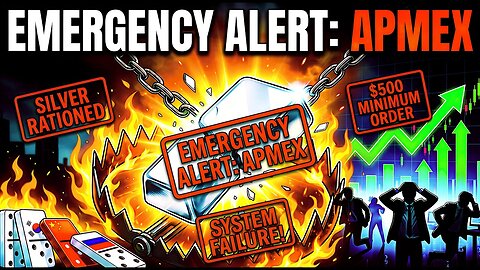 IT’S OFFICIAL: Silver Is Now Rationed ($500 Minimum Order) | APMEX Just Locked Out Small Buyers