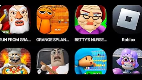 GREAT SCHOOL, RUN FROM GRANDPA, ORANGE SPLANKI'S, Betty's Nursery!, Roblox Part 1