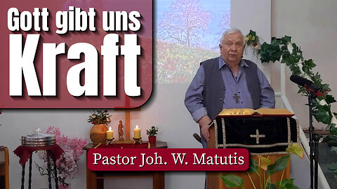 Gott gibt uns Kraft