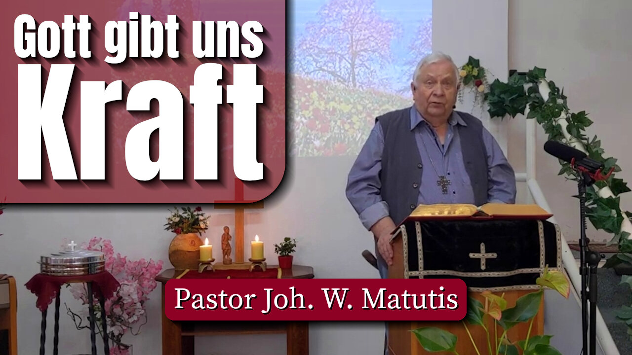 Gott gibt uns Kraft