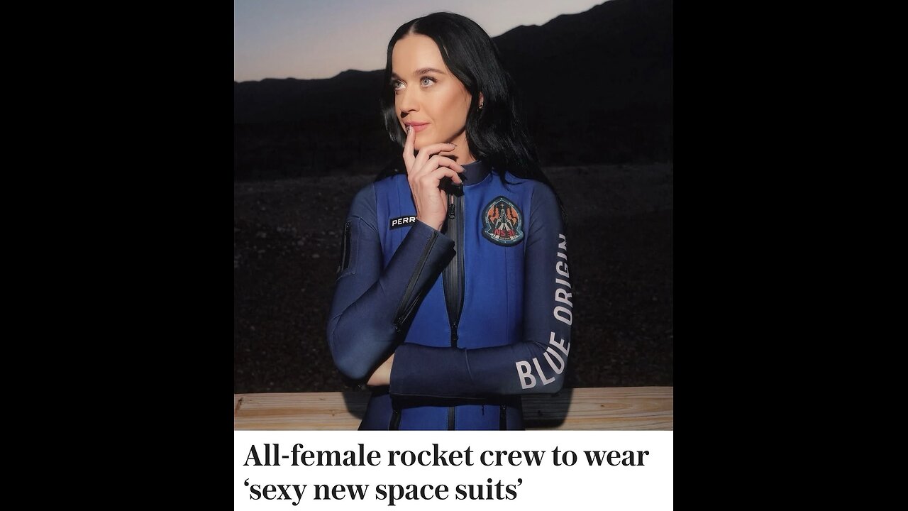 Katy Perry Goes To Space.