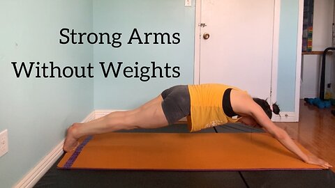 No Equipment Bodyweight Upper Body Workout | 20min Calisthenics Workout for Strong Arms