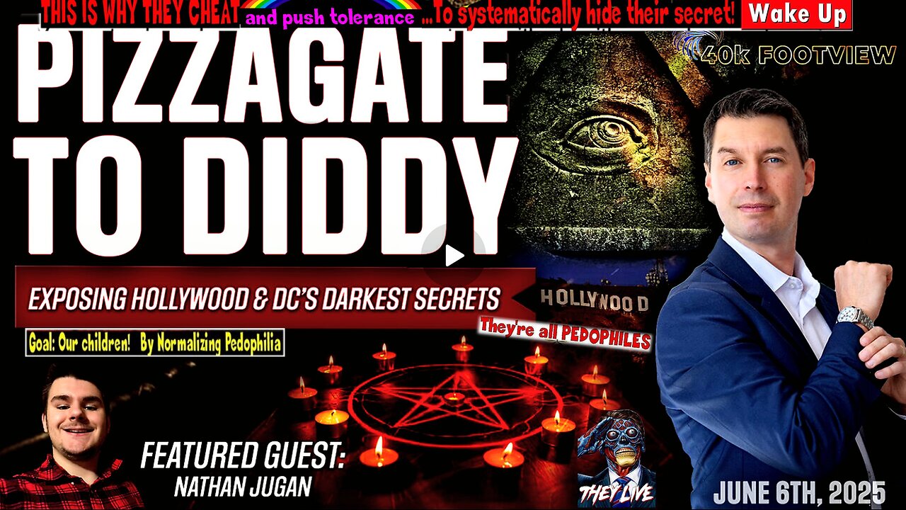 Pizzagate to Diddy: Exposing Hollywood & DC’s Darkest Secrets | 40K FootView Ep. 57