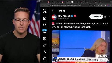 Fox News Guest Collapses LIVE On-Air - Fox NEWS Anchor's Inconsiderate Reaction